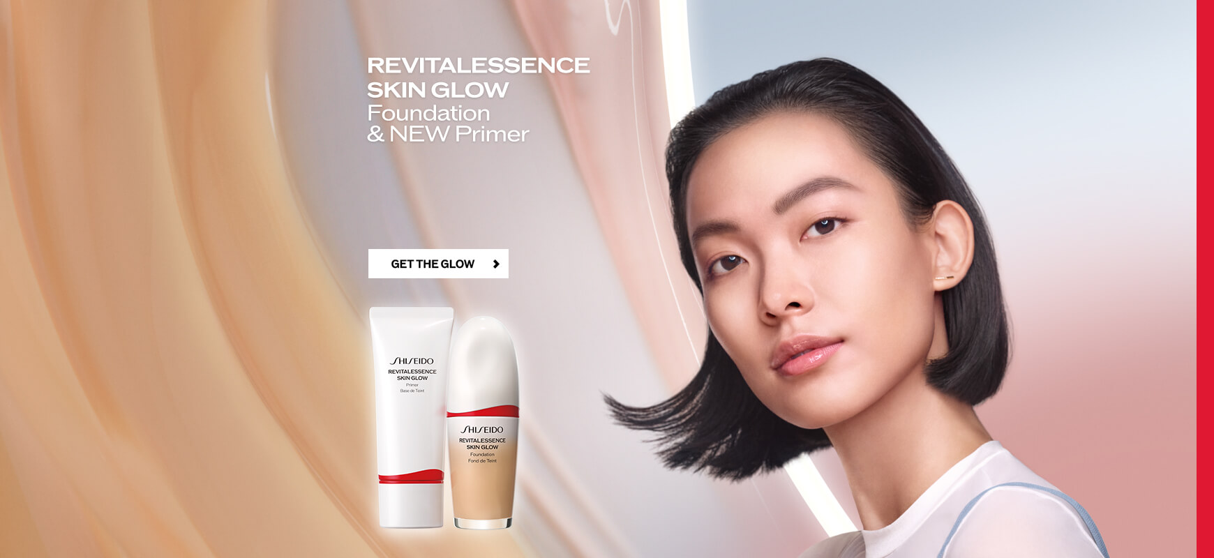 REVITALESSENCE SKIN GLOW Foundation & NEW Primer GET THE GLOW